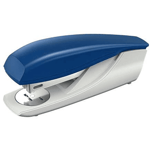Petrus 235 Grapadora de Sobremesa - Geapa hasta 30 Hojas - Extraegrapas Integrado - Grapado Abierto y Cerrado - Color Azul