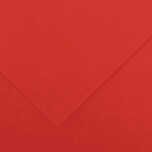 Canson Guarro Pack de 25 Cartulinas Iris de 185g - 50x65cm - Color Rojo