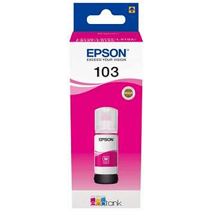 Epson 103 Magenta Botella de Tinta Original - C13T00S34A10