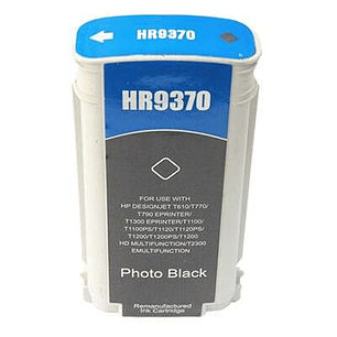Generico HP 72 Negro Photo Cartucho de Tinta - Reemplaza C9370A