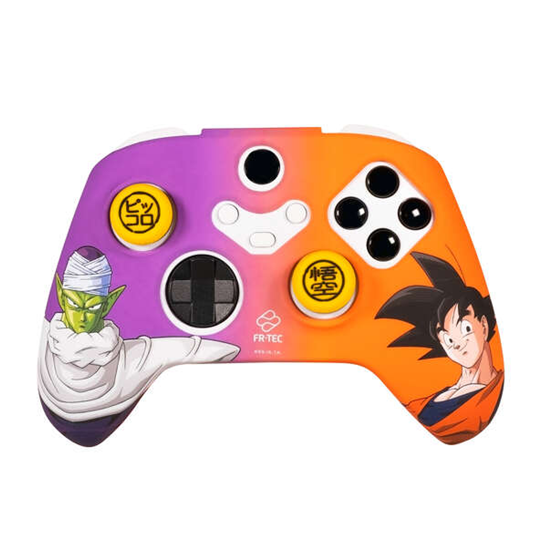 FR-TEC Dragon Ball Z Namek Pack de Carcasa Rigida + Grips + Sticker para Xbox Series 1