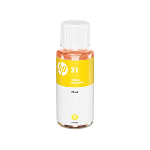 HP 31 Amarillo Botella de Tinta Original - 1VU28AE