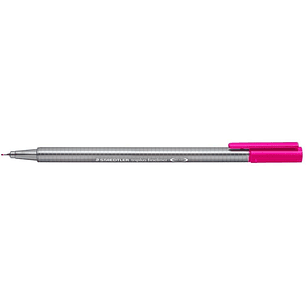 Staedtler Triplus Fineliner 334 Rotulador de Punta Fina - Trazo de 0.3mm - Tinta Base de Agua - Color Magenta