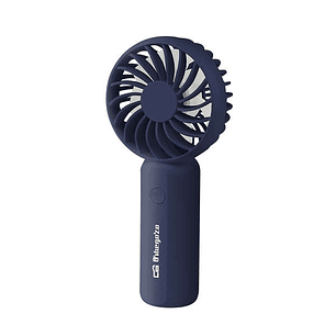 Orbegozo HF 2100 Ventilador de Mano Refrescante - 3 Velocidades de Ventilacion - Potente y Compacto - Ligero - Conexion USB-C - Bateria de Litio de 12