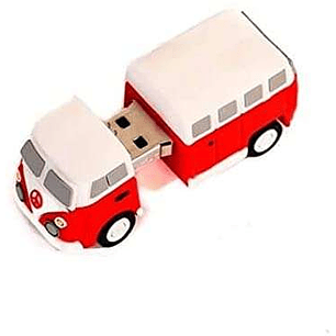 TechOneTech Hippie Van Bang Camper Memoria USB 2.0 32GB (Pendrive)