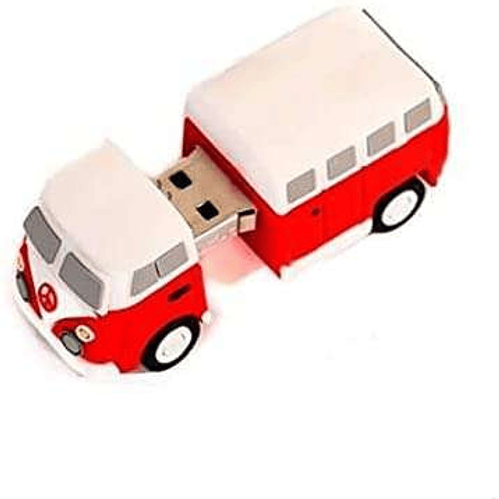 TechOneTech Hippie Van Bang Camper Memoria USB 2.0 32GB (Pendrive) 1