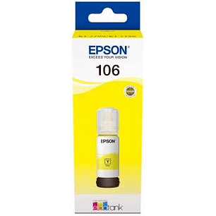 Epson 106 Amarillo Botella de Tinta Original - C13T00R440