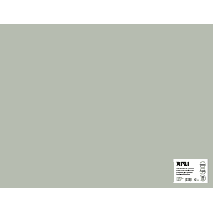Apli Cartulina Gris 50 x 65cm 170g 25 Hojas