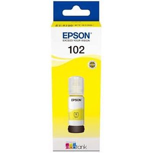 Epson 102 Amarillo Botella de Tinta Original - C13T03R440
