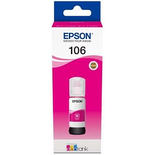 Epson 106 Magenta Botella de Tinta Original - C13T00R340