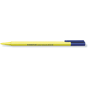 Staedtler Triplus Textsurfer 362 Rotulador Fluorescente - Punta Biselada 1 - 4mm Aprox - Tinta Base de Agua - Color Amarillo