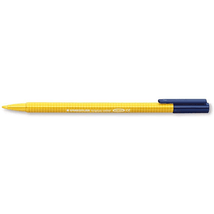 Staedtler Triplus Color 323 Rotulador de Punta Fina - Trazo 1mm Aprox - Tinta Base de Agua - Color Amarillo