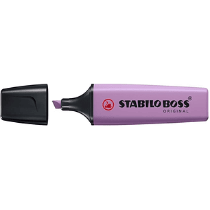 Stabilo Boss Naturecolors Wildflower Edition Marcador Fluorescente - Trazo entre 2 y 5mm - Tinta con Base de Agua - Color Lila Grisaceo
