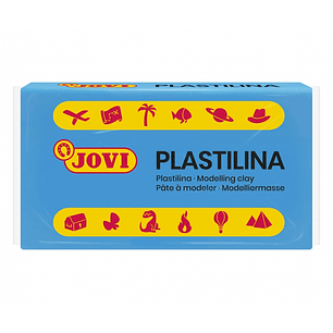 Jovi Caja de 30 Pastillas de Plastilina 50gr - Pasta Vegetal - No Se Seca - sin Gluten - Inocua - Facil de Moldear - Ideal para Figuras Voluminosas - 