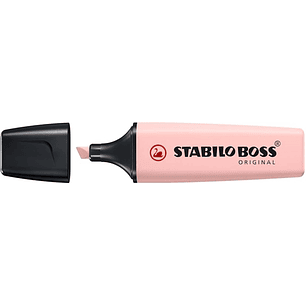 Stabilo Boss Naturecolors Wildflower Edition Marcador Fluorescente - Trazo entre 2 y 5mm - Tinta con Base de Agua - Color Colorete
