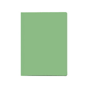 Dohe Pack de 50 Subcarpetas de Cartulina - Tamaño Folio - Ranura para Fastener - Color Verde Claro