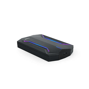 Tooq Caja Externa Gaming para Discos de 2,5 HDD/SSD - Color Negro