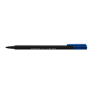 Staedtler Triplus Color 323 Rotulador de Punta Fina - Trazo 1mm Aprox - Tinta Base de Agua - Color Negro