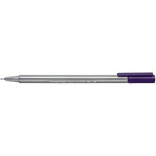 Staedtler Triplus Fineliner 334 Rotulador de Punta Fina - Trazo de 0.3mm - Tinta Base de Agua - Color Violeta Rojizo