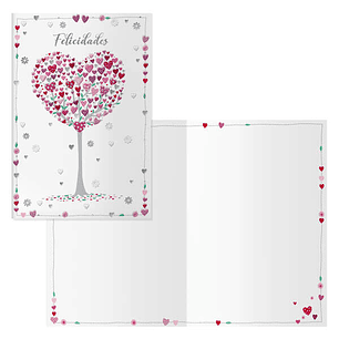 Dohe Pack de 6 Tarjetas de Felicitacion de Cumpleaños - 11.5x17cm - Impresion a Todo Color - Estampaciones con Pelicula de Color - Estampacion en Seco