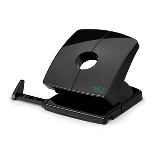 Novus B 230 re+new Perforadora de Papel - Perfora hasta 30 Hojas - Fabricada con Plastico Reciclado - Escala de Tope - Vaciado Facil - Punzones 5.5mm 