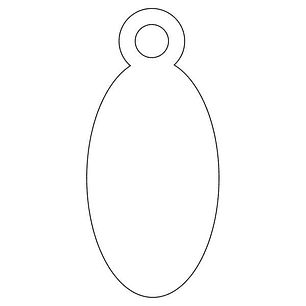 Apli Etiquetas Colgantes Blancas 11 x 24mm 1.000 U.