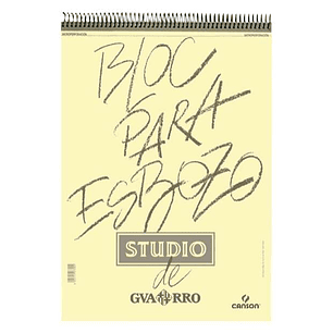 Canson Bloc de Dibujo para Esbozo de 100 Hojas A3 - 29,7x42cm - 90g - Color Blanco
