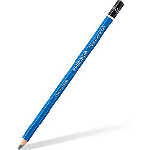 Staedtler Mars Lumograph 100 Lapiz de Grafito Hexagonal - Mina 8B - Resistencia a la Rotura - Madera de Bosques Sostenibles