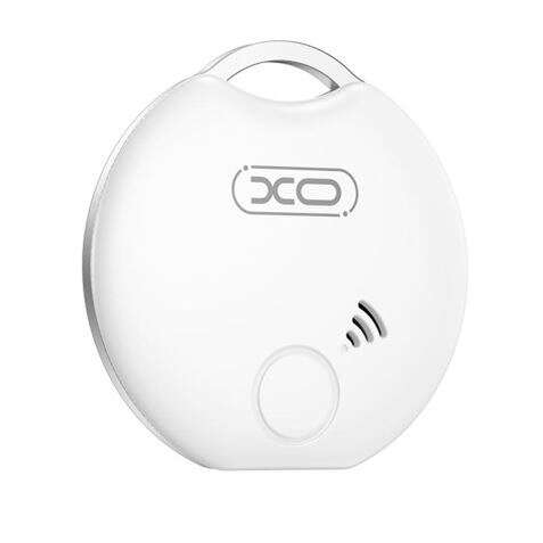 XO Localizador Antiperdida Bluetooth - Dimensiones 38.5x32.x8.5mm - Certificado Apple Mfi - Conexion con App Apple Find My - Color Blanco 1