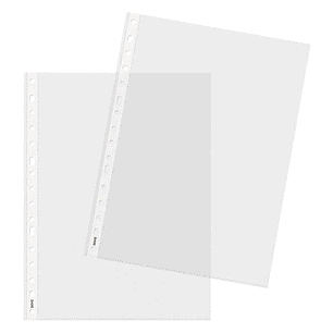 Dohe 100 Fundas Multitaladro en Polipropileno Rugoso - 16 Perforaciones