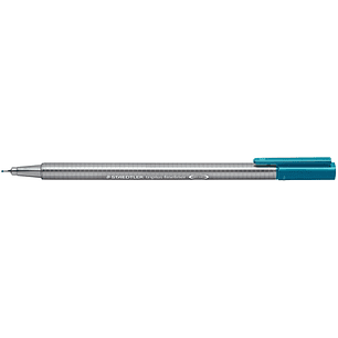 Staedtler Triplus Fineliner 334 Rotulador de Punta Fina - Trazo de 0.3mm - Tinta Base de Agua - Color Verde Opalo