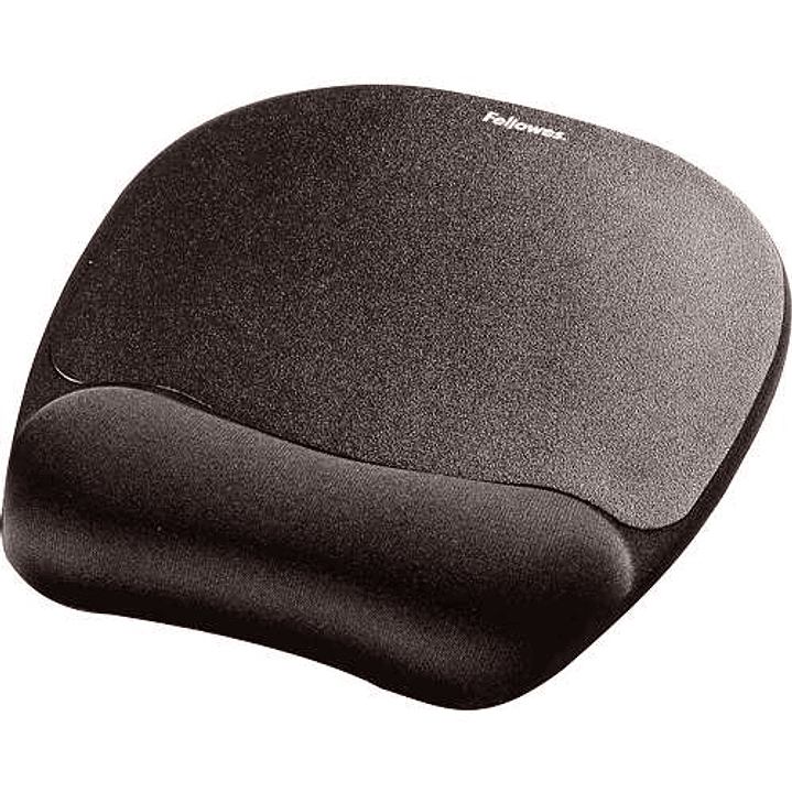 Fellowes Alfombrilla con Reposamuñecas Espuma Memory Foam - Confort Excepcional - Color Negro 1