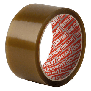 Instant Classic Precinto de Embalar 50mm x 66 Metros - Fabricado en Polipropileno - Color Marron