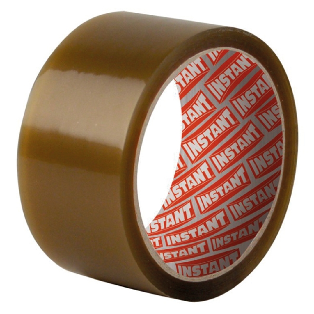 Instant Classic Precinto de Embalar 50mm x 66 Metros - Fabricado en Polipropileno - Color Marron 1