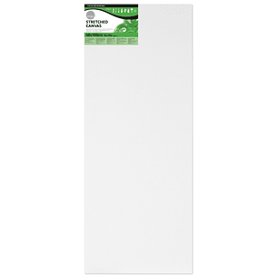 Daler Rowney Simply Bastidor Entelado - 40x100cm - Imprimacion Triple - Grano Medio - 100% Algodon sin Acido - 250g - Color Blanco