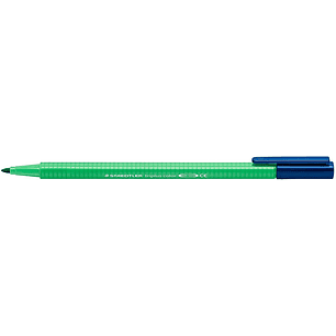 Staedtler Triplus Color 323 Rotulador de Punta Fina - Trazo 1mm Aprox - Tinta Base de Agua - Color Verde Palido