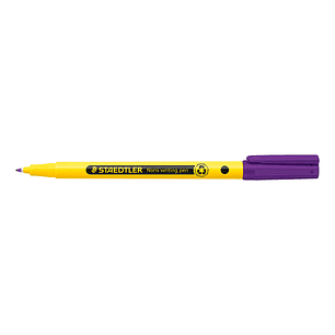 Staedtler 307 Noris Writing Pen Rotulador de Punta Fina - Trazo 0.6mm Aprox - Tinta Base de Agua - Cuerpo Fabricado en un 97% de Plastico Reciclado - 