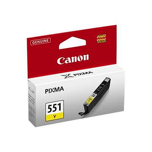 Canon CLI551 Amarillo Cartucho de Tinta Original - 6511B001