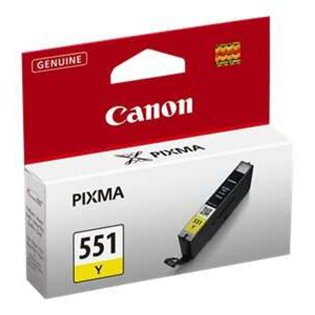 Canon CLI551 Amarillo Cartucho de Tinta Original - 6511B001 1