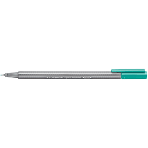 Staedtler Triplus Fineliner 334 Rotulador de Punta Fina - Trazo de 0.3mm - Tinta Base de Agua - Color Verde Esmeralda