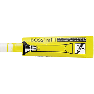 Stabilo Boss 70 Recarga de 3ml para Marcador Fluorescente - Tinta con Base de Agua - Color Amarillo Fluorescente