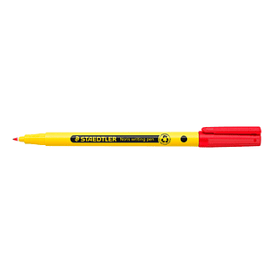 Staedtler 307 Noris Writing Pen Rotulador de Punta Fina - Trazo 0.6mm Aprox - Tinta Base de Agua - Cuerpo Fabricado en un 97% de Plastico Reciclado - 