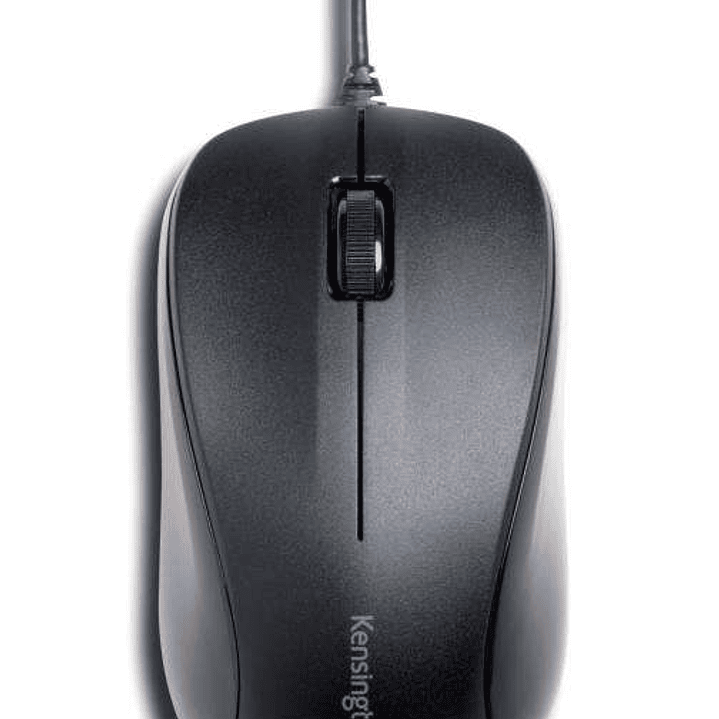 Kensington Valumouse Raton USB - Sensor de 1000ppp - 3 Botones - Uso Ambidiestro - Clics Silenciosos - Color Negro 1