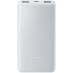 Xiaomi PowerBank Lite 10000mAh - 2x USB-A,  1x USB-C - Carga Rapida 22.5W - Carga Simultanea hasta 3 Dispositivos
