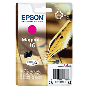 Epson T1623 Magenta Cartucho de Tinta Original - C13T16234012