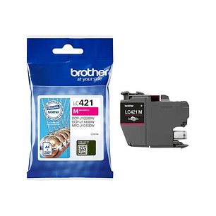 Brother LC421 Magenta Cartucho de Tinta Original - LC421M