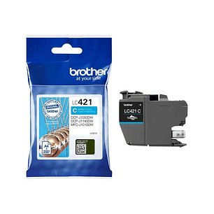 Brother LC421 Cyan Cartucho de Tinta Original - LC421C