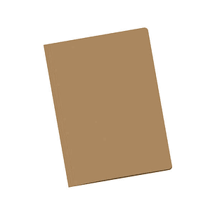 Dohe Pack de 50 Subcarpetas de Cartulina de 170gr A4 - Con Ranura para Fastener - Resistente y Duradera - Ideal para Organizar Documentos - Color Marr