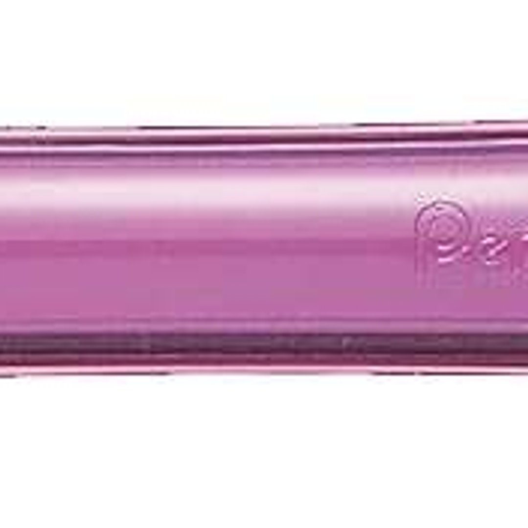 Pentel Fiesta II Portaminas HB 0.5mm con Goma - Incluye 2 Recargas - Grip de Goma - Diseño Ergonomico - Color Rosa 1
