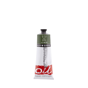 Daler Rowney Graduate Pintura al Oleo - Tubo de Aluminio - 220ml - Color Verde Vejiga
